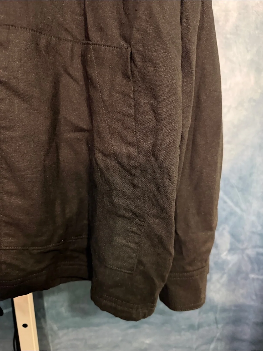 Forever 21 Men's Dark Olive Military Field Jacket Size Large